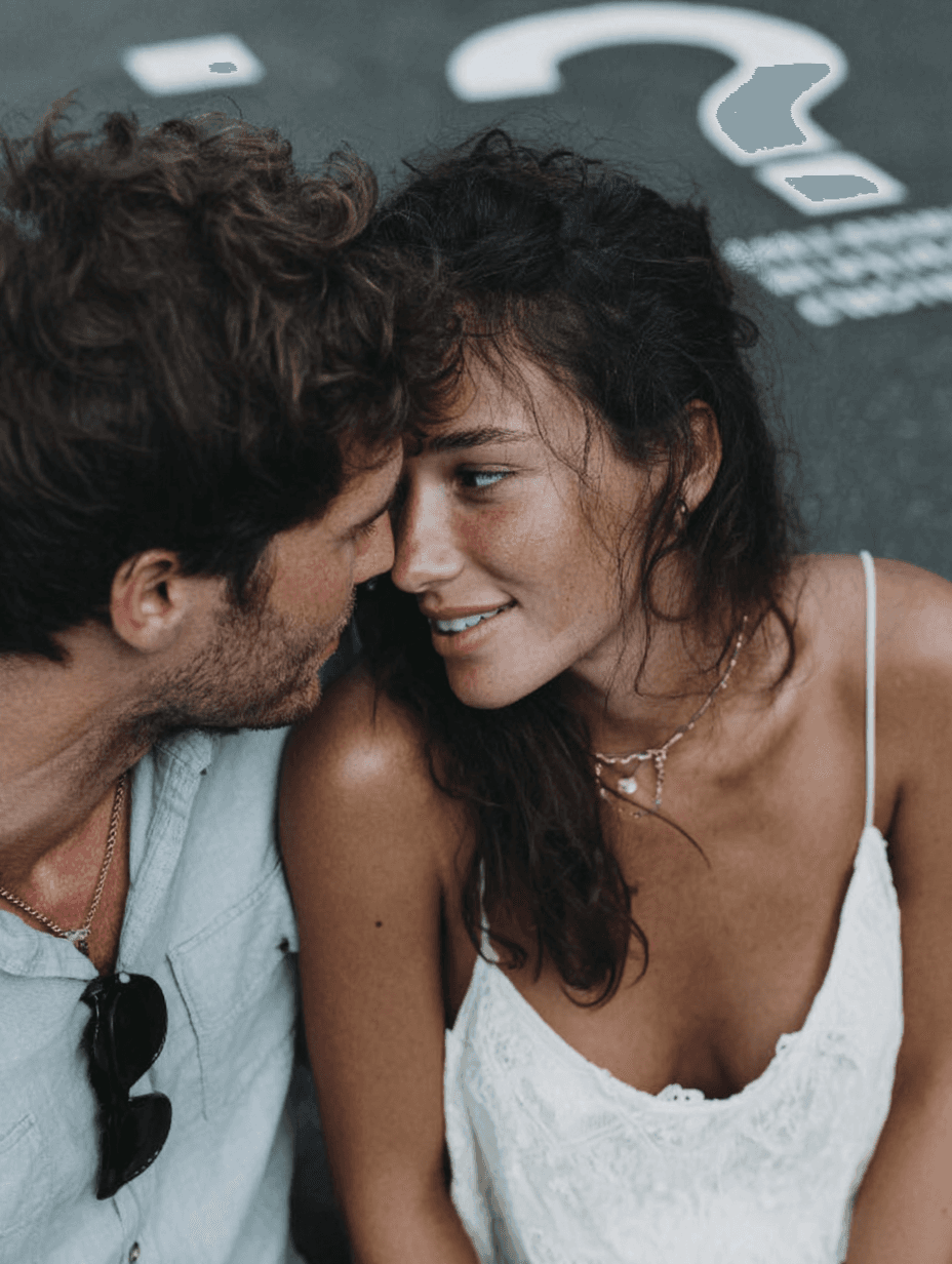 Happy couple